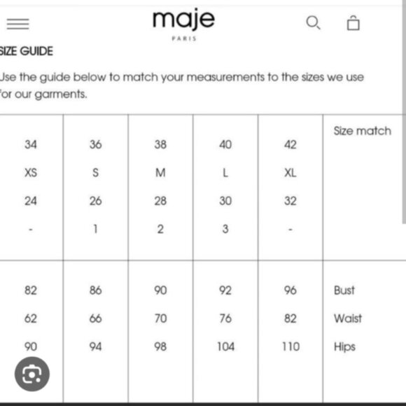 Maje Icare mini dress with pockets tan cel brown size 2 Medium B4 - Picture 6 of 11